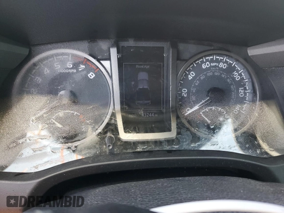 2020 Toyota Tacoma SR5 z VIN 3TMCZ5AN7LM302123, wystawiony jako Copart lot #57299805 z przebiegiem 43 244 mil mil oraz Szkoda całkowita • Salvage title. Historia ofert i sprzedaży dostępna na DreamBid. Obrazek 9.