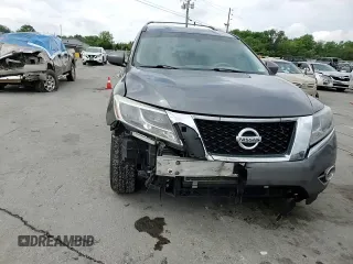 2015 Nissan Pathfinder SV with VIN 5N1AR2MN0FC644645, listed as a Copart auction lot 54416355 with 132,598 mi miles and Clean title. Bid and sale history available at DreamBid. Image 14.