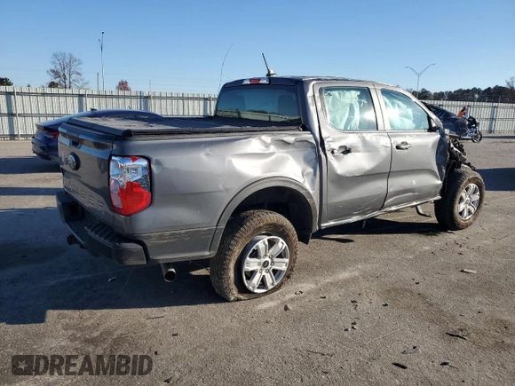 2024 Ford Ranger XL with VIN 1FTER4BH6RLE14286, listed as a Copart auction lot 83205414 with 10,704 mi miles and Salvage Title. Bid and sale history available at carsss.com. Image 3.