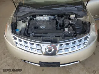 2007 Nissan Murano SL with VIN JN8AZ08T17W510555, listed as a Copart auction lot 46478495 with 144,265 mi miles and Salvage Title. Bid and sale history available at carsss.com. Image 12.
