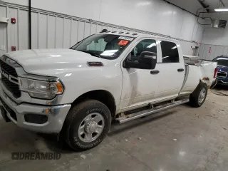 2024 Ram 3500 Tradesman with VIN 3C63R3GJ1RG187364, listed as a Copart auction lot 87288644 with 19,090 mi miles and Salvage Title. Bid and sale history available at carsss.com. Image 1.