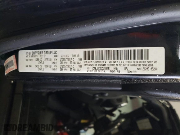 2013 Jeep Wrangler Rubicon with VIN 1C4BJWCG1DL584611, listed as a Copart auction lot 71536944 with 142,975 mi miles and Salvage title. Bid and sale history available at DreamBid. Image 16.