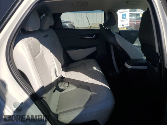 2023 Kia EV6 Wind with VIN KNDC3DLC9P5120331, listed as a Copart auction lot 75852454 with 15,712 mi miles and Salvage Title. Bid and sale history available at carsss.com. Image 10.