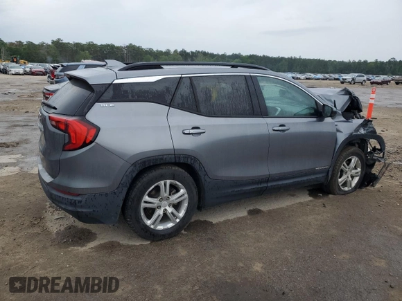 2019 GMC Terrain SLE with VIN 3GKALMEV0KL372519, listed as a Copart auction lot 56115415 with 199,591 mi miles and Salvage title. Bid and sale history available at DreamBid. Image 3.