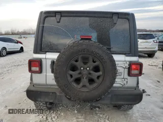 2023 Jeep Wrangler Sport S with VIN 1C4HJXDGXPW532573, listed as a Copart auction lot 43852985 with 96,720 mi miles and Clean Title. Bid and sale history available at DreamBid. Image 6.