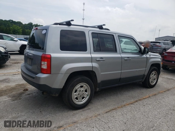 2015 Jeep Patriot Sport with VIN 1C4NJRBB0FD381629, listed as a Copart auction lot 59335355 with 135,347 mi miles and Salvage title. Bid and sale history available at DreamBid. Image 3.