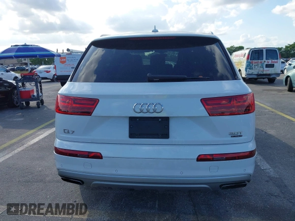 2017 Audi Q7 Premium Plus with VIN WA1LABF73HD018713, listed as a IAAI auction lot 41492243 with 112,928 mi miles. Bid and sale history available at carsss.com. Image 17.