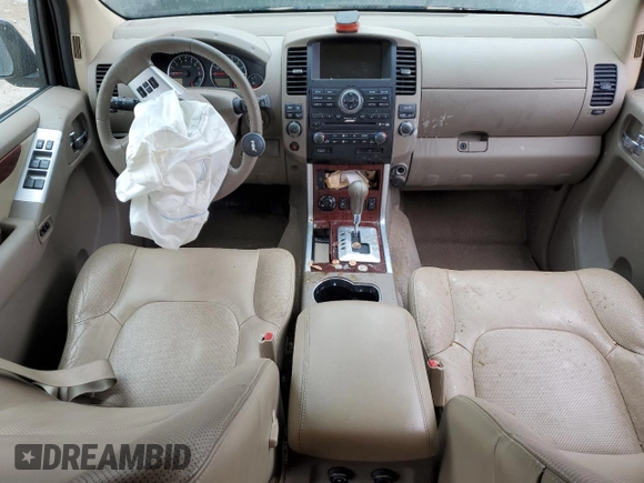 2012 Nissan Pathfinder LE z VIN 5N1AR1NB2CC624388, wystawiony jako Copart lot #44541775 z przebiegiem Nie podano mil oraz Szkoda całkowita • Salvage title. Historia ofert i sprzedaży dostępna na DreamBid. Obrazek 8.