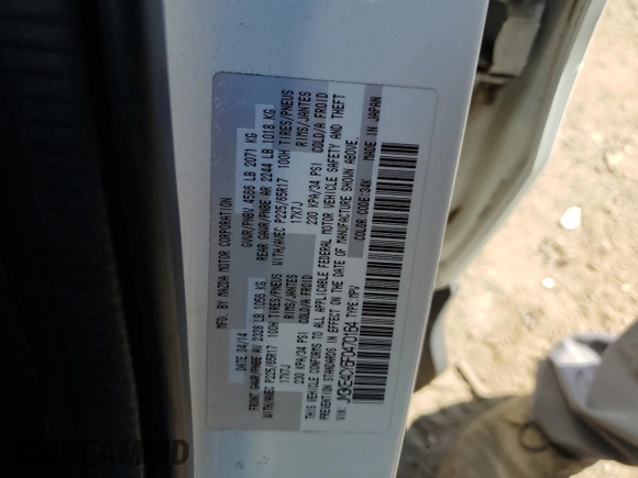 2015 Mazda CX-5 Touring with VIN JM3KE4CY6F0470164, listed as a Copart auction lot 48616815 with 0 mi miles and Salvage Title. Bid and sale history available at carsss.com. Image 15.