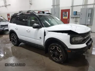 2021 Ford Bronco Sport Outer Banks z VIN 3FMCR9C61MRB05235, wystawiony jako IAAI lot #41726178 z przebiegiem 30 416 mil mil oraz . Historia ofert i sprzedaży dostępna na DreamBid. Obrazek 1.