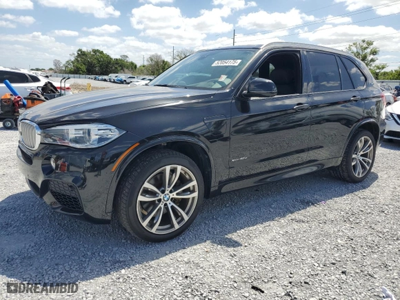 2017 BMW X5 xDrive40e iPerformance with VIN 5UXKT0C56H0S80220, listed as a Copart auction lot 52054175 with 161,931 mi miles and Clean Title. Bid and sale history available at carsss.com. Image 1.