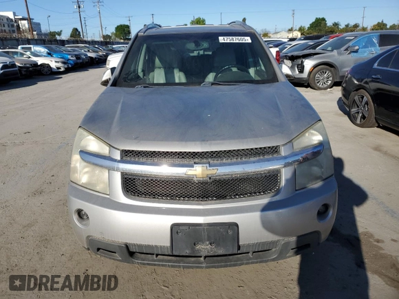 2008 Chevrolet Equinox LT with VIN 2CNDL43F886007891, listed as a Copart auction lot 47587605 with 168,037 mi miles and Salvage Title. Bid and sale history available at carsss.com. Image 5.