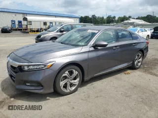 2019 Honda Accord EX-L with VIN 1HGCV2F56KA019311, listed as a Copart auction lot 62502875 with 56,050 mi miles and Salvage title. Bid and sale history available at DreamBid. Image 1.