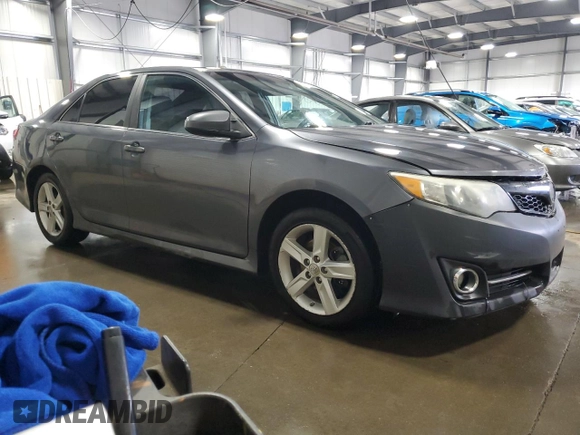 2012 Toyota Camry L with VIN 4T1BF1FK4CU193185, listed as a Copart auction lot 47444735 with 136,043 mi miles and Salvage Title. Bid and sale history available at carsss.com. Image 4.
