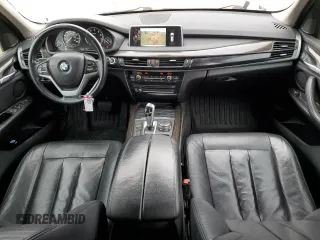 2015 BMW X5 sDrive35i with VIN 5UXKR2C58F0H36616, listed as a Copart auction lot 46989575 with 130,667 mi miles and Salvage Title. Bid and sale history available at carsss.com. Image 8.