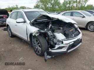 2017 Infiniti QX50 z VIN JN1BJ0RR2HM400513, wystawiony jako IAAI lot #42247671 z przebiegiem Nie podano mil oraz . Historia ofert i sprzedaży dostępna na DreamBid. Obrazek 1.