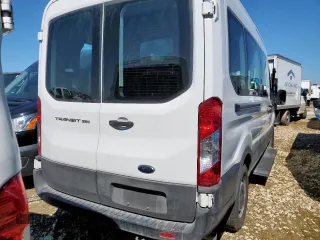 2023 Ford Transit Passenger XL with VIN 1FBAX2C88PKB89190, listed as a Copart auction lot 42507855 with Not Provided miles and Salvage Title. Bid and sale history available at DreamBid. Image 6.