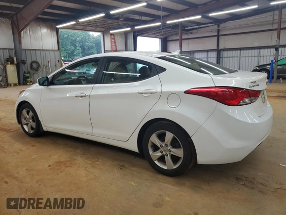 2013 Hyundai Elantra GLS z VIN 5NPDH4AE0DH407773, wystawiony jako Copart lot #58018805 z przebiegiem 149 353 mil mil oraz Szkoda całkowita • Salvage title. Historia ofert i sprzedaży dostępna na DreamBid. Obrazek 2.