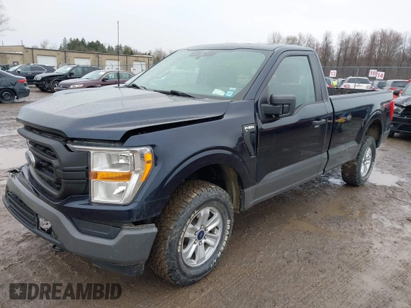 2022 Ford F-150 XL with VIN 1FTMF1E58NKD16686, listed as a IAAI auction lot 41973716 with 85,544 mi miles and . Bid and sale history available at DreamBid. Image 18.