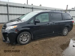 2020 Toyota Sienna XLE Auto Access Seat with VIN 5TDYZ3DC7LS059238, listed as a Copart auction lot 53190775 with 55,390 mi miles and Salvage Title. Bid and sale history available at DreamBid. Image 1.