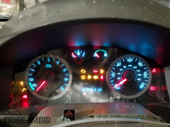 2010 Ford Escape Hybrid with VIN 1FMCU4K39AKB81388, listed as a Copart auction lot 48422145 with 227,429 mi miles and Salvage title. Bid and sale history available at DreamBid. Image 9.