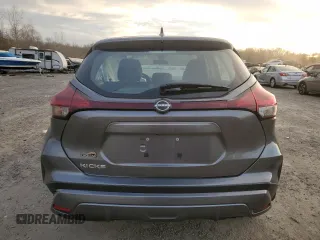 2024 Nissan Kicks S with VIN 3N1CP5BV6RL550465, listed as a Copart auction lot 41500095 with 956 mi miles and Salvage Title. Bid and sale history available at DreamBid. Image 6.