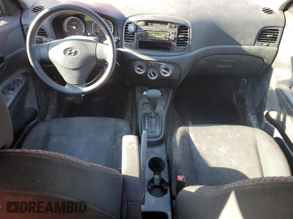 2009 Hyundai Accent Man L with VIN KMHCN35C39U129726, listed as a Copart auction lot 46670615 with 163,922 mi miles and Clean Title. Bid and sale history available at carsss.com. Image 8.