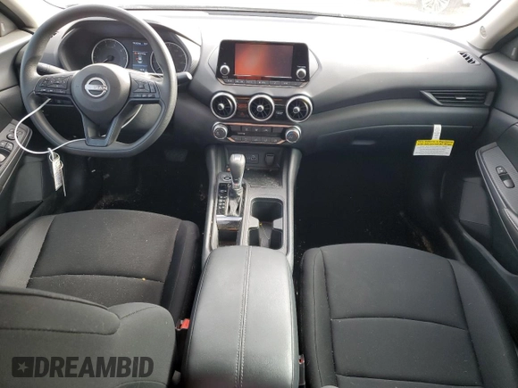 2024 Nissan Sentra S with VIN 3N1AB8BV1RY363032, listed as a Copart auction lot 88703945 with 7,029 mi miles and Salvage Title. Bid and sale history available at carsss.com. Image 8.