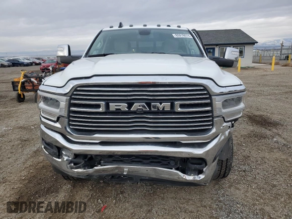 2023 Ram 2500 Laramie with VIN 3C6UR5FL6PG533411, listed as a Copart auction lot 85919074 with 0 mi miles and Salvage Title. Bid and sale history available at carsss.com. Image 5.