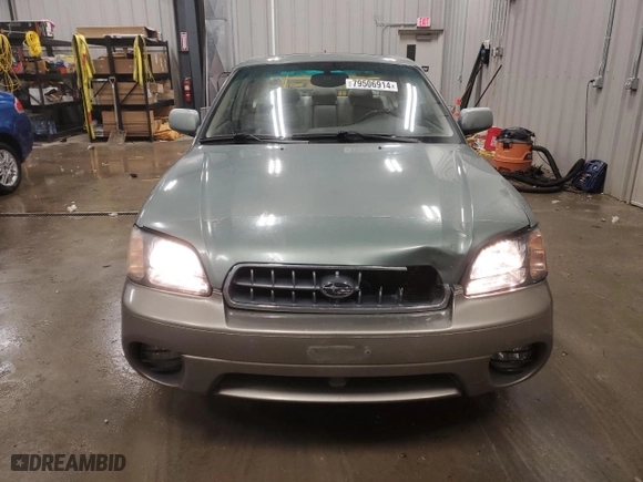 2003 Subaru Legacy Sedan Outback with VIN 4S3BE896537215689, listed as a Copart auction lot 79506914 with NaN miles and Salvage Title. Bid and sale history available at carsss.com. Image 5.