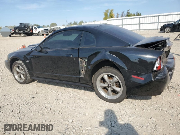 2001 Ford Mustang GT Deluxe with VIN 1FAFP42X41F213058, listed as a Copart auction lot 73200154 with 0 mi miles and Non Repairable. Bid and sale history available at carsss.com. Image 2.