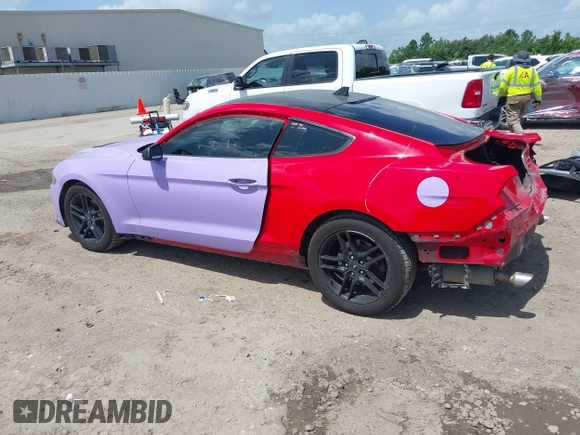 2021 Ford Mustang EcoBoost with VIN 1FA6P8TH2M5101061, listed as a IAAI auction lot 42546464 with 90,592 mi miles and . Bid and sale history available at DreamBid. Image 3.