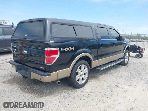 2012 Ford F-150 XL with VIN 1FTFW1EF9CFB00935, listed as a IAAI auction lot 42102973 with 274,018 mi miles. Bid and sale history available at carsss.com. Image 4.