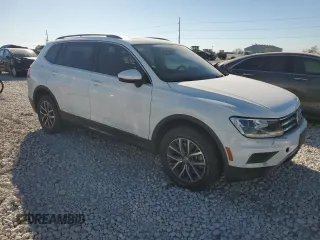 2020 Volkswagen Tiguan SE with VIN 3VV2B7AX4LM025185, listed as a Copart auction lot 48942445 with 82,550 mi miles and Salvage Title. Bid and sale history available at DreamBid. Image 4.