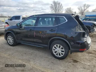 2018 Nissan Rogue SV with VIN KNMAT2MV3JP538407, listed as a Copart auction lot 42497795 with 96,406 mi miles and Salvage Title. Bid and sale history available at carsss.com. Image 2.
