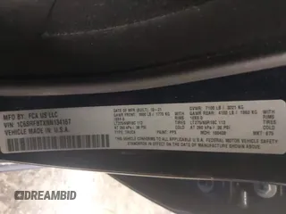 2022 Ram 1500 Big Horn с VIN 1C6SRFBTXNN134167, выставлен на аукционе IAAI как лот 41427090 с пробегом 24 104 миль миль и . История ставок и продаж доступна на DreamBid. Изображение 9.