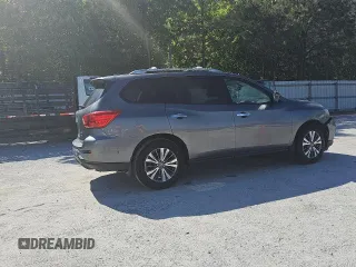 2019 Nissan Pathfinder SV with VIN 5N1DR2MM4KC641519, listed as a Copart auction lot 51615635 with 144,606 mi miles and Clean title. Bid and sale history available at DreamBid. Image 3.