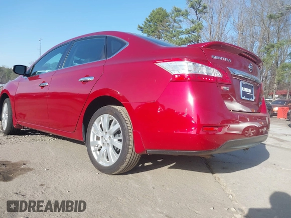 2014 Nissan Sentra S with VIN 3N1AB7APXEY281176, listed as a IAAI auction lot 41753420 with 119,372 mi miles and . Bid and sale history available at DreamBid. Image 3.