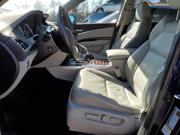 2014 Acura MDX Tech Pkg with VIN 5FRYD4H44EB004033, listed as a Copart auction lot 48028285 with 171,555 mi miles and Salvage Title. Bid and sale history available at carsss.com. Image 7.