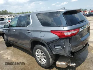 2021 Chevrolet Traverse LS with VIN 1GNERFKW6MJ194590, listed as a Copart auction lot 64008554 with 36,861 mi miles and Salvage Title. Bid and sale history available at carsss.com. Image 2.