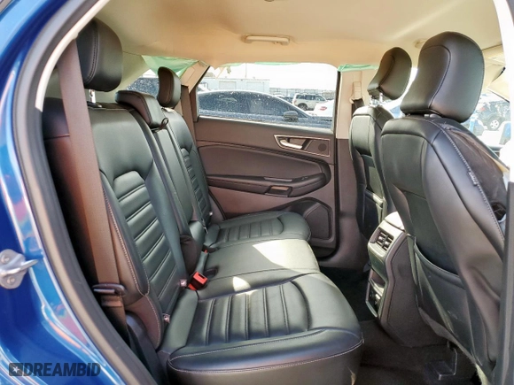 2022 Ford Edge SEL with VIN 2FMPK4J9XNBB09287, listed as a Copart auction lot 50370455 with 0 mi miles and Salvage Title. Bid and sale history available at carsss.com. Image 11.