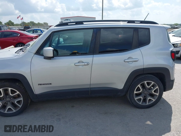 2017 Jeep Renegade Latitude with VIN ZACCJABB6HPG33008, listed as a IAAI auction lot 42541485 with 84,469 mi miles and . Bid and sale history available at DreamBid. Image 13.