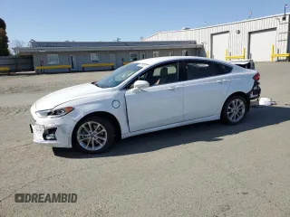 2019 Ford Fusion Titanium with VIN 3FA6P0SU5KR238621, listed as a Copart auction lot 52959365 with 75,220 mi miles and Salvage title. Bid and sale history available at DreamBid. Image 1.