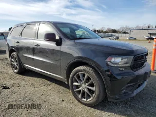 2018 Dodge Durango GT with VIN 1C4RDJDGXJC194447, listed as a Copart auction lot 85599944 with 168,194 mi miles and Salvage Title. Bid and sale history available at DreamBid. Image 4.
