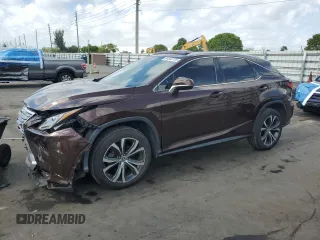 2018 Lexus RX 350 z VIN 2T2ZZMCA9JC095668, wystawiony jako Copart lot #54552725 z przebiegiem 33 314 mil mil oraz Szkoda całkowita • Salvage title. Historia ofert i sprzedaży dostępna na DreamBid. Obrazek 1.
