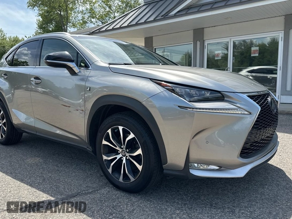 2017 Lexus NX 200t with VIN JTJBARBZ8H2111463, listed as a Copart auction lot 58987995 with 254,433 mi miles and Clean title. Bid and sale history available at DreamBid. Image 1.