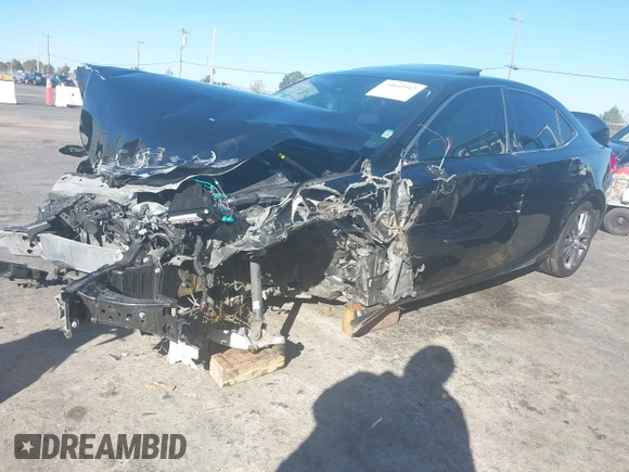 2019 Lexus IS with VIN JTHBA1D23K5099666, listed as a IAAI auction lot 40810912 with 33,730 mi miles. Bid and sale history available at carsss.com. Image 18.