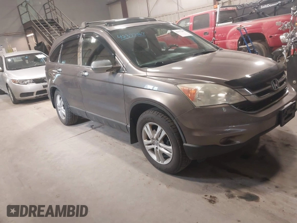 2011 Honda CR-V EX-L z VIN 5J6RE4H78BL086252, wystawiony jako IAAI lot #42377367 z przebiegiem 197 646 mil mil oraz . Historia ofert i sprzedaży dostępna na DreamBid. Obrazek 1.