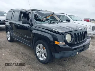 2014 Jeep Patriot Latitude with VIN 1C4NJRFB9ED741053, listed as a IAAI auction lot 41962714 with 175,624 mi miles and . Bid and sale history available at DreamBid. Image 1.