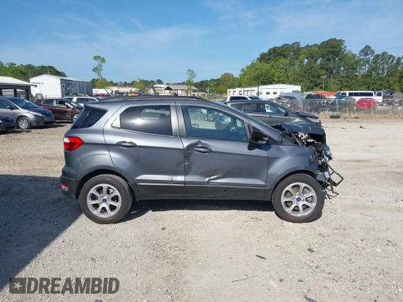 2020 Ford EcoSport SE with VIN MAJ3S2GE1LC335572, listed as a IAAI auction lot 41994963 with 54,530 mi miles and . Bid and sale history available at DreamBid. Image 13.